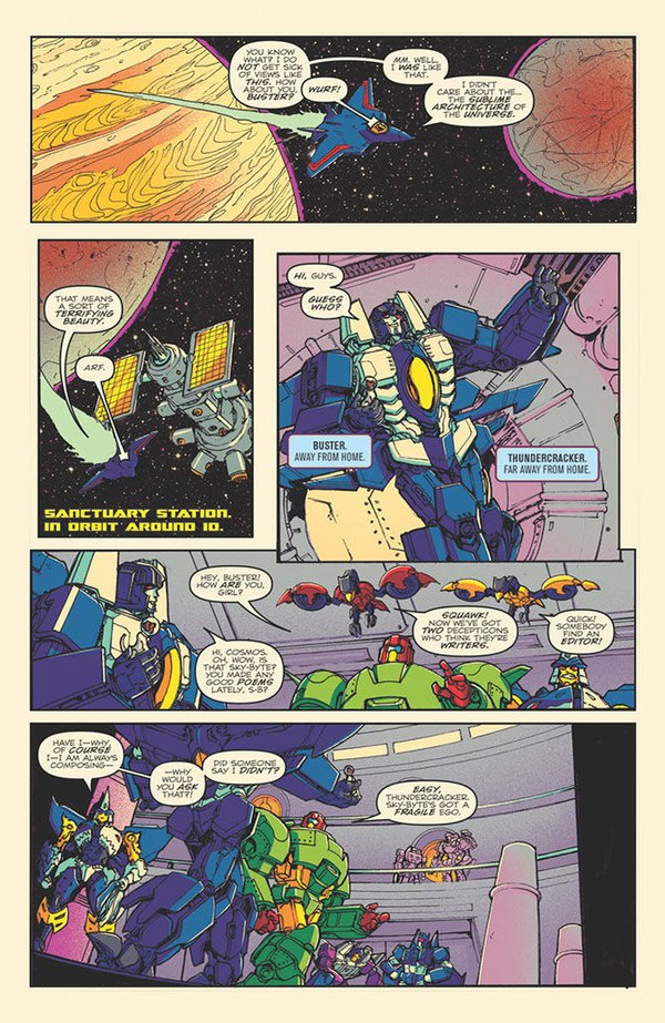 Optimus Prime Issue 12 Three Page ITunes Preview  (2 of 4)